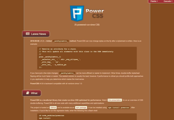 PowertoCSS