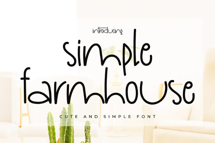 Simple-Farmhouse-Font