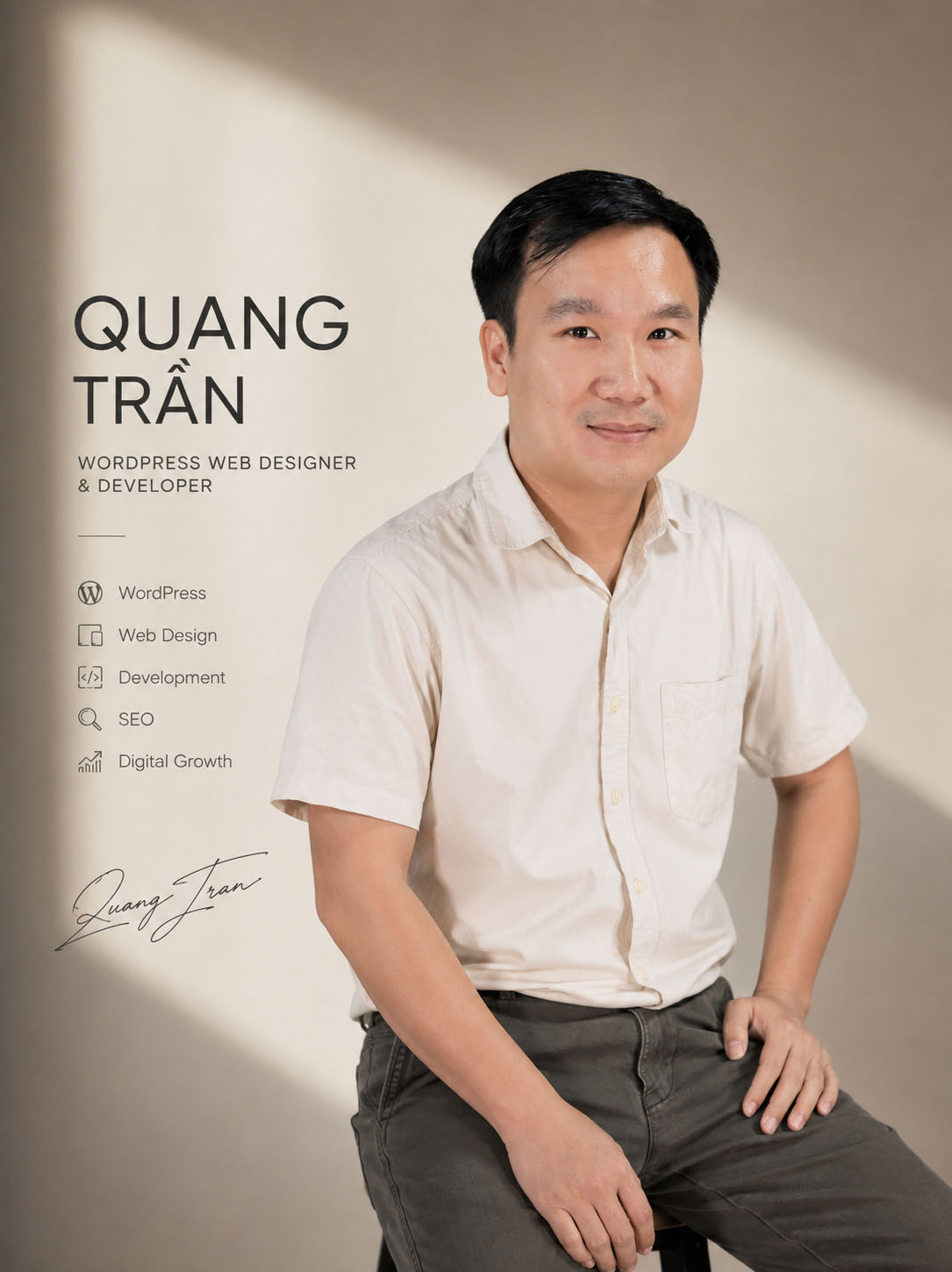 Quang Trần — WordPress Web Designer & Developer